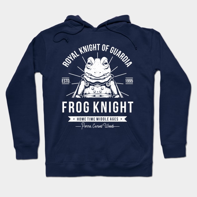 Frog Knight Hoodie by Alundrart